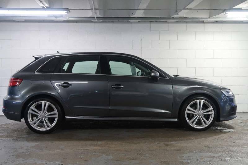 Audi A3 1.6 Tdi S Line - 2016 66 MK66CVF Grey #5