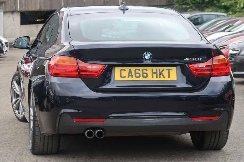 BMW 4 Series Gran Coupe 430I M Sport Professional Media - 2016 66 Black #4
