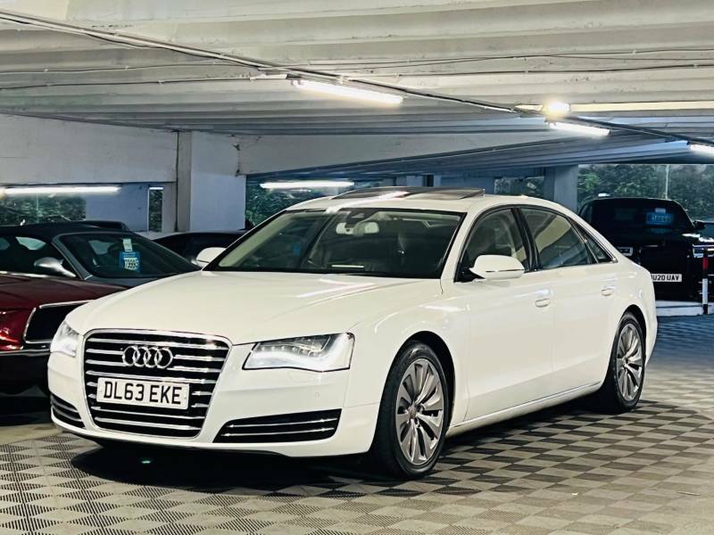 Audi A8 2.0 Tfsi Hybrid Lwb Tip - 2013 63 White #6