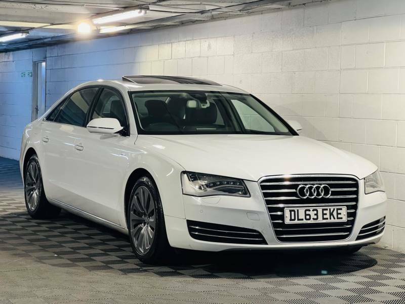 Audi A8 2.0 Tfsi Hybrid Lwb Tip - 2013 63 White