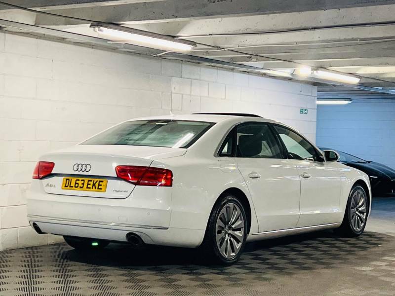 Audi A8 2.0 Tfsi Hybrid Lwb Tip - 2013 63 White #4
