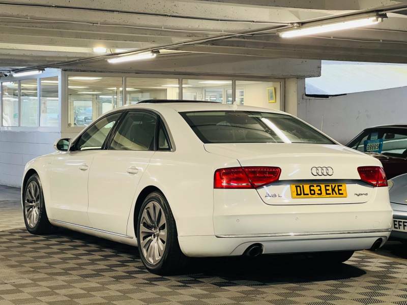 Audi A8 2.0 Tfsi Hybrid Lwb Tip - 2013 63 White #3