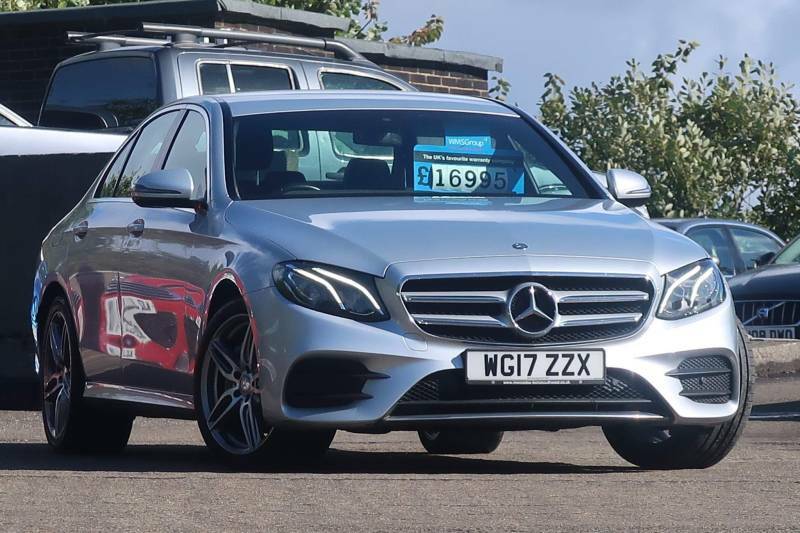 Mercedes-Benz E Class E220d Amg Line 9G-tronic - 2017 17 Silver