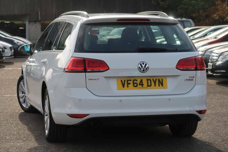 Volkswagen Golf 1.6 Tdi Se - 2015 64 VF64DYN White #3