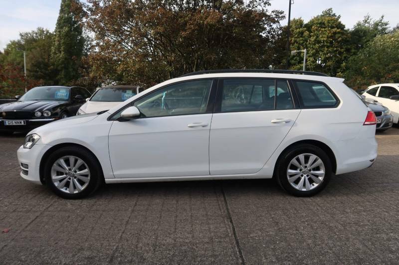 Volkswagen Golf 1.6 Tdi Se - 2015 64 VF64DYN White #2