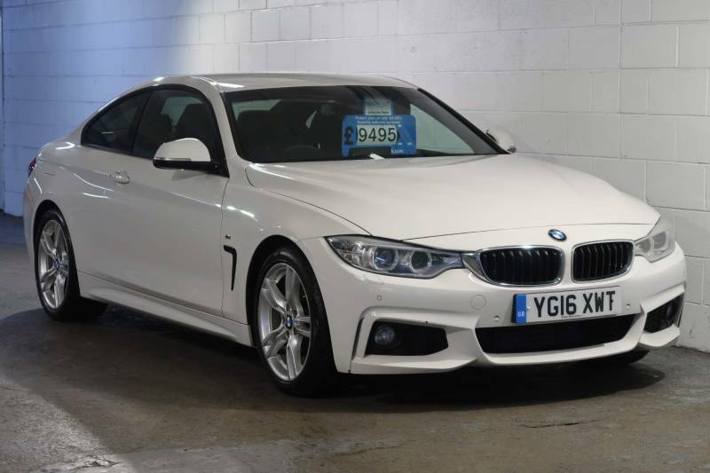 BMW 4 Series 420D 190 M Sport Professional Media - 2016 White