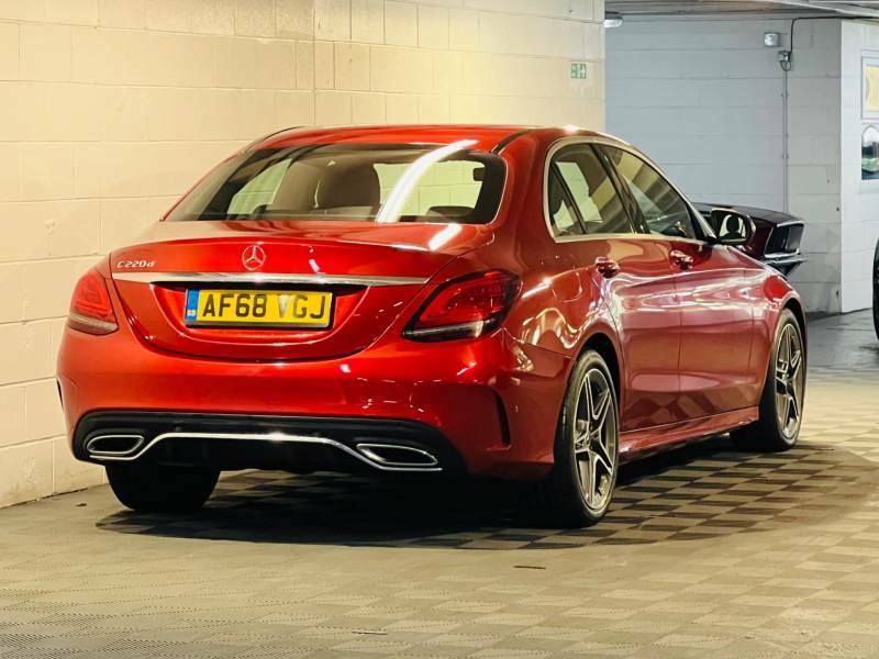 Mercedes-Benz C Class C220d Amg Line 9G-tronic - 2018 68 Red #4