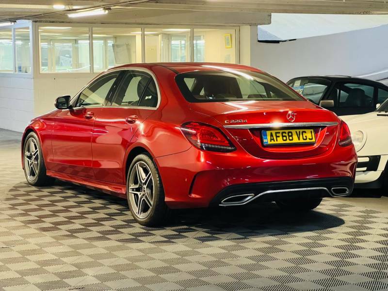 Mercedes-Benz C Class C220d Amg Line 9G-tronic - 2018 68 Red #3