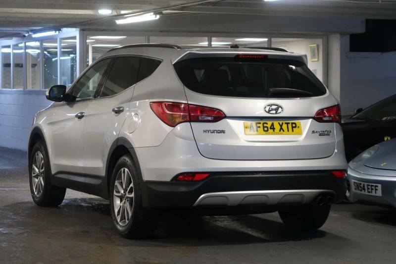 Hyundai Santa Fe 2.2 Crdi Premium 7 Seats - 2014 64 AF64XTP Silver #3