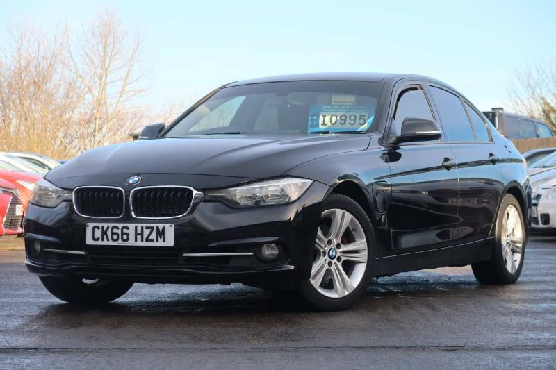 BMW 3 Series 330E Sport Step - 2016 66 CK66HZM Black #6