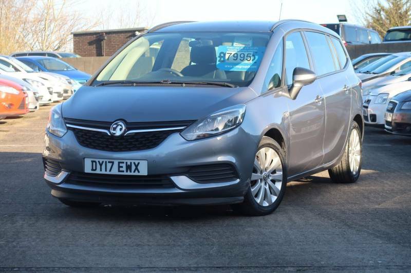 Vauxhall Zafira Tourer 1.4T Design - 2017 17 DY17EWX Grey #6