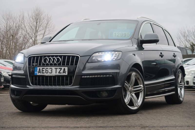 Audi Q7 3.0 Tdi 245 Quattro S Line Plus Tip - 201 AE63TZA Grey #6