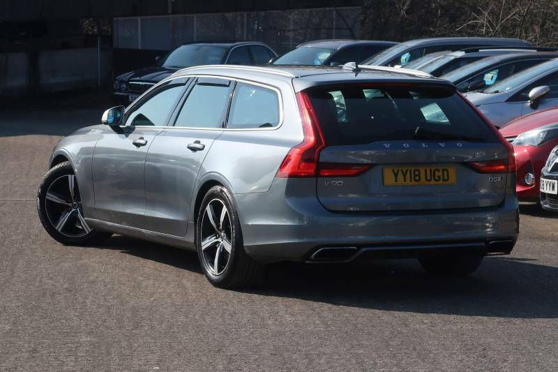 Volvo V90 2.0 D5 Powerpulse R Design Pro Awd Geartronic YY18UGD Grey #3