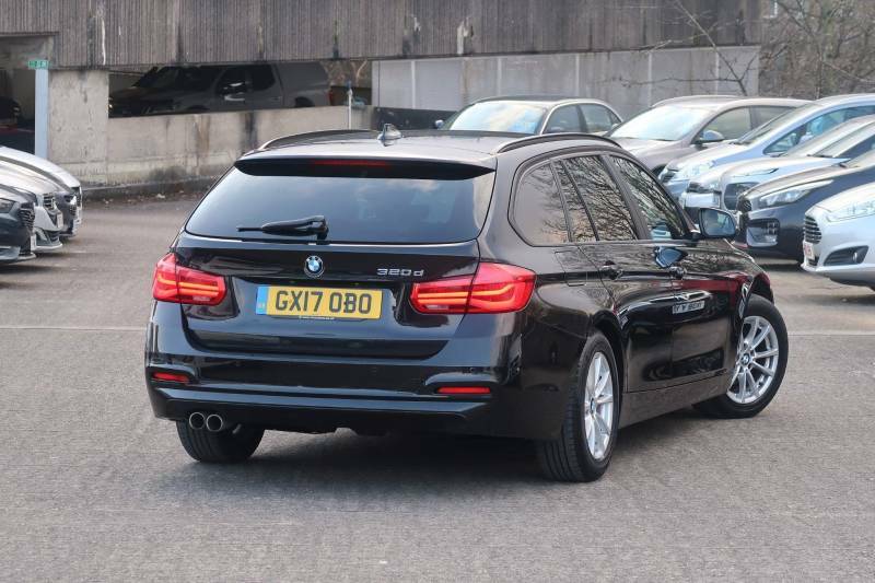 BMW 3 Series 320D Efficientdynamics Plus - 2017 17 GX17OBO Black #4