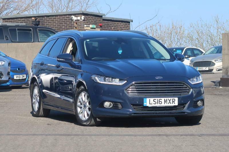 Ford Mondeo 2.0 Tdci Econetic Titanium - 2016 16 LS16MXR Blue #6