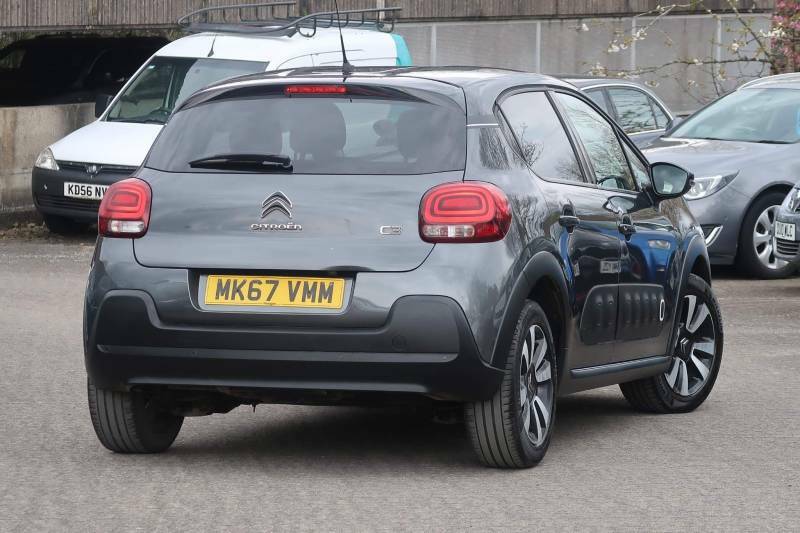 Citroen C3 1.6 Bluehdi 100 Flair - 2017 67 MK67VMM Grey #4