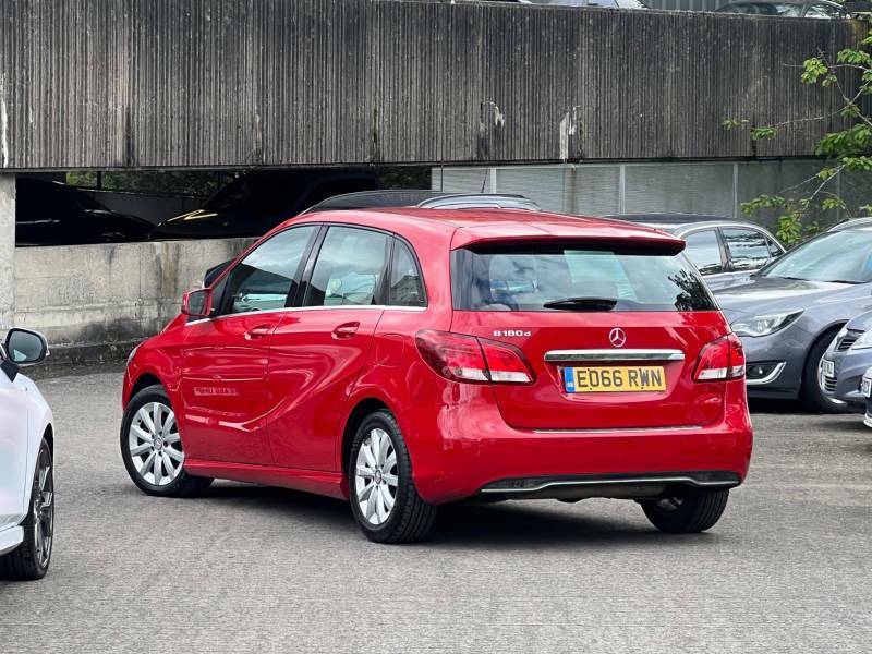 Mercedes-Benz B Class B180d Se Executive EO66RWN Red #3