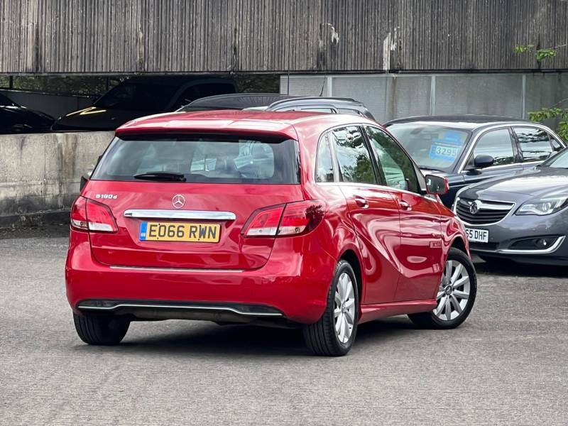 Mercedes-Benz B Class B180d Se Executive EO66RWN Red #4