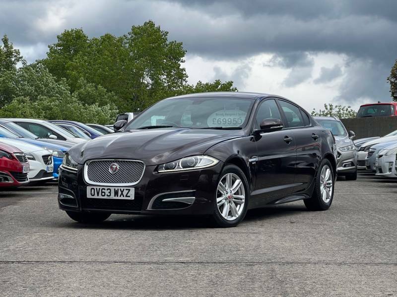 Jaguar XF 2.2D 163 R-sport - 2013 63 OV63WXZ Red #6
