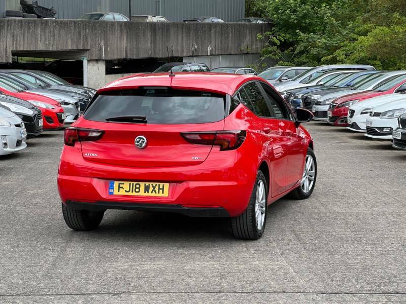 Vauxhall Astra 1.6 Cdti 16V Design - 2018 18 FJ18WXH Red #4