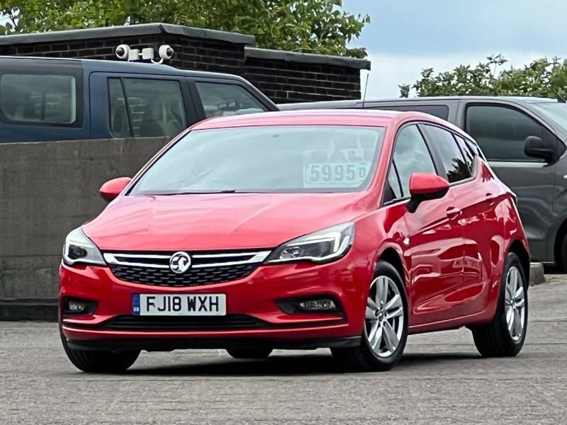Vauxhall Astra 1.6 Cdti 16V Design - 2018 18 FJ18WXH Red #6