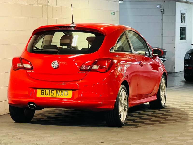 Vauxhall Corsa 1.4T 100 Sri Vx-line - 2015 15 BU15NXO Red #4