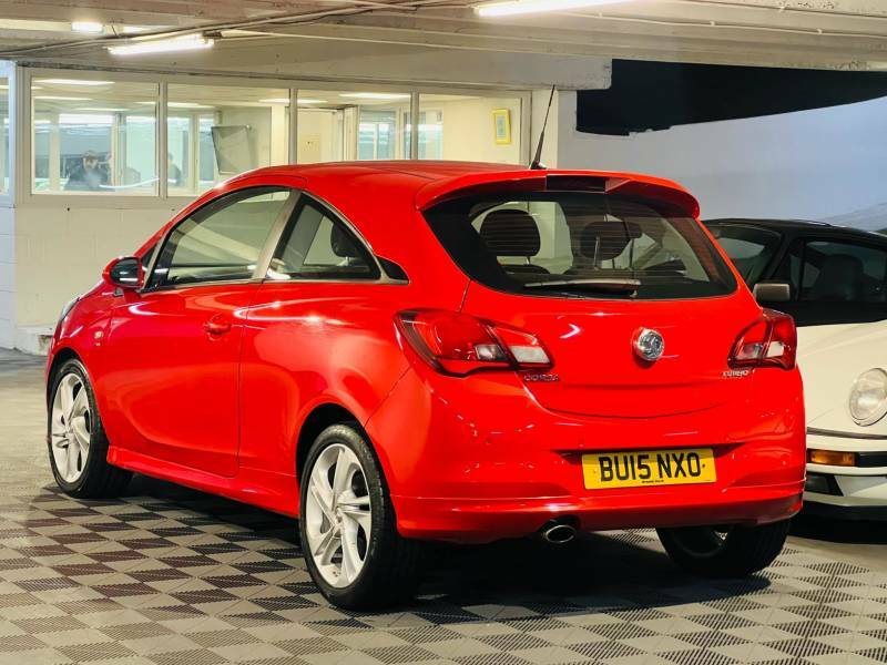 Vauxhall Corsa 1.4T 100 Sri Vx-line - 2015 15 BU15NXO Red #3