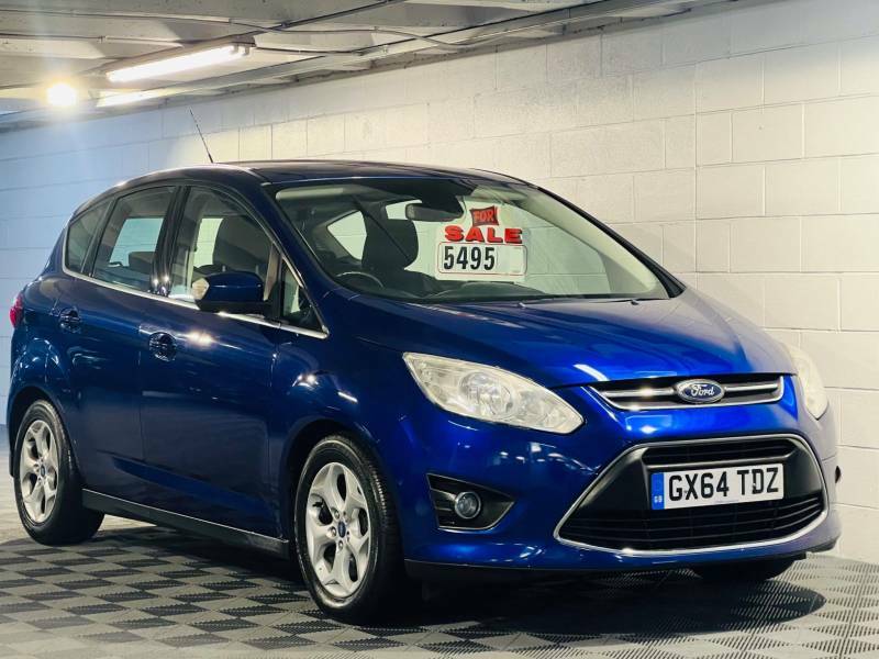 Ford C-Max 1.0 Ecoboost 125 Zetec - 2014 64 Blue