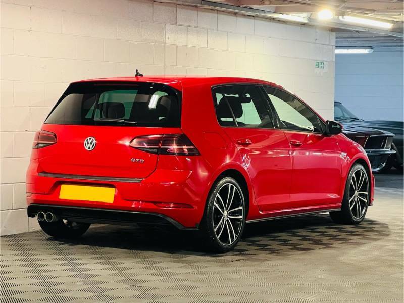 Volkswagen Golf 2.0 Tdi Gtd Blueline Dsg Euro 6 Ss - 2018 Red #4