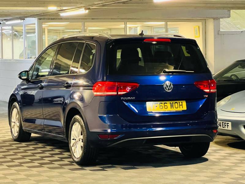 Volkswagen Touran 1.6 Tdi 115 Se Dsg - 2016 66 Blue #3