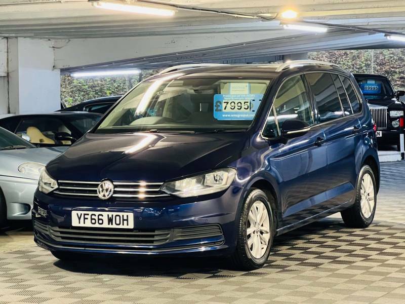 Volkswagen Touran 1.6 Tdi 115 Se Dsg - 2016 66 Blue #6