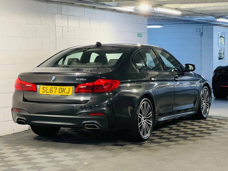 BMW 5 Series 530I M Sport - 2017 67 SL67OKJ Grey #4