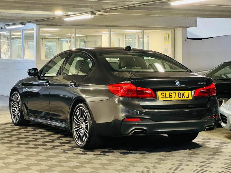 BMW 5 Series 530I M Sport - 2017 67 SL67OKJ Grey #3