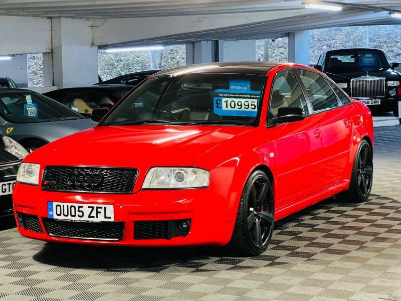 Audi RS6 Rs6 Quattro Tip - 2005 05 Red