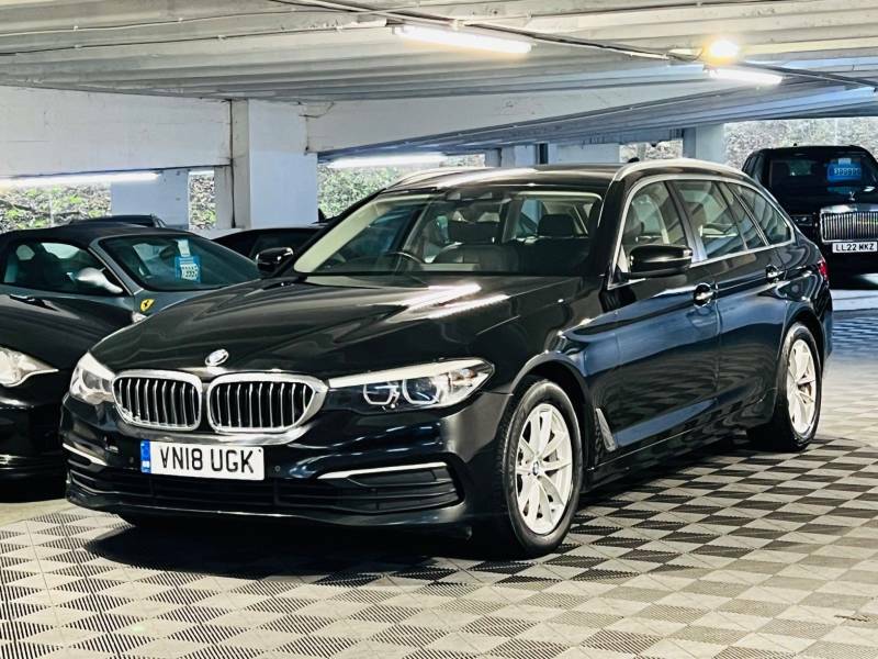 BMW 5 Series 520I Se - 2018 18 VN18UGK Black #6