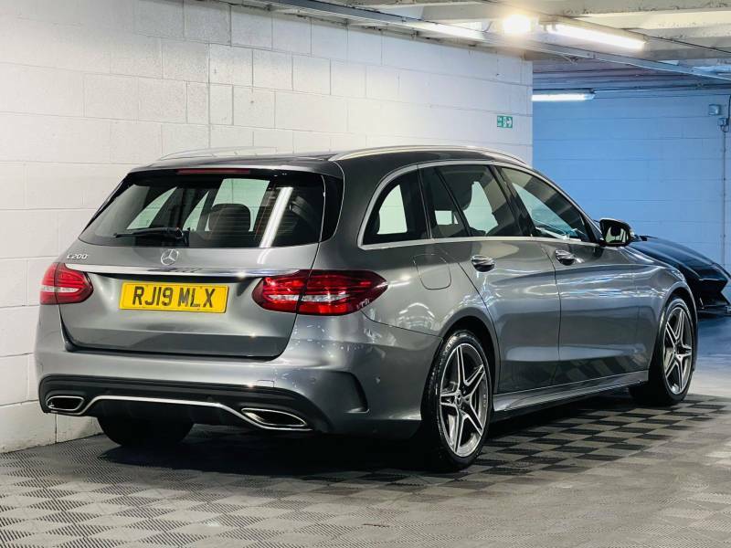 Mercedes-Benz C Class C200 Amg Line 9G-tronic - 2019 19 RJ19MLX Grey #4