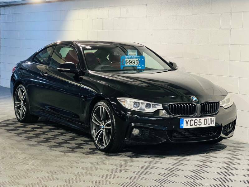 BMW 4 Series 420D 190 Xdrive M Sport Prof Media - Black