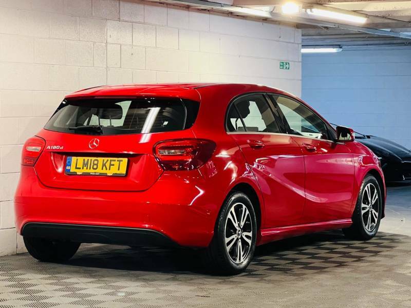 Mercedes-Benz A Class A180d Se Executive - 2018 18 LM18KFT Red #4