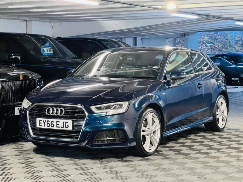 Audi A3 1.4 Tfsi S Line - 2016 66 EY66EJG Blue #6