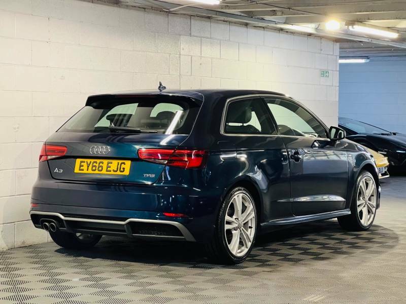 Audi A3 1.4 Tfsi S Line - 2016 66 EY66EJG Blue #4