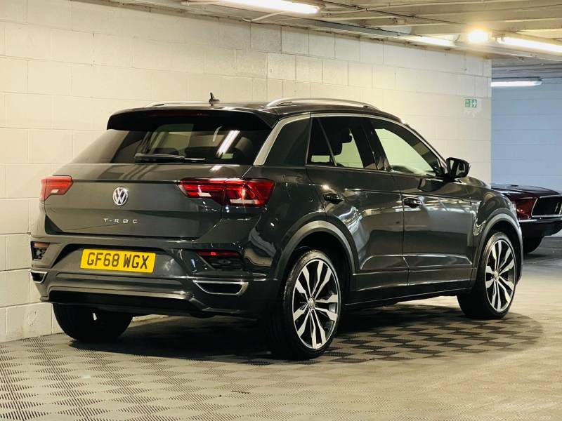 Volkswagen T-Roc 1.5 Tsi Evo R-line - 2018 68 GF68WGX Grey #4