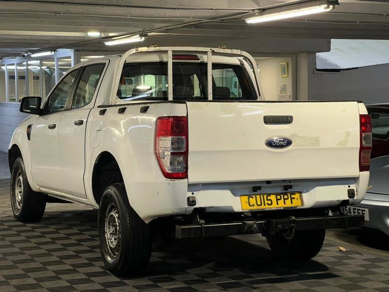 Ford Ranger Pick Up Double Cab XL 2.2 Tdci 150 4Wd - 2015 15 White #4