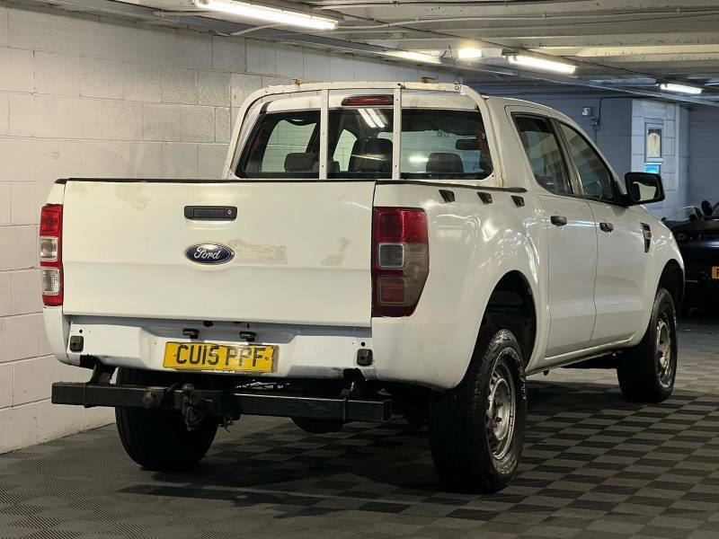 Ford Ranger Pick Up Double Cab XL 2.2 Tdci 150 4Wd - 2015 15 White #3