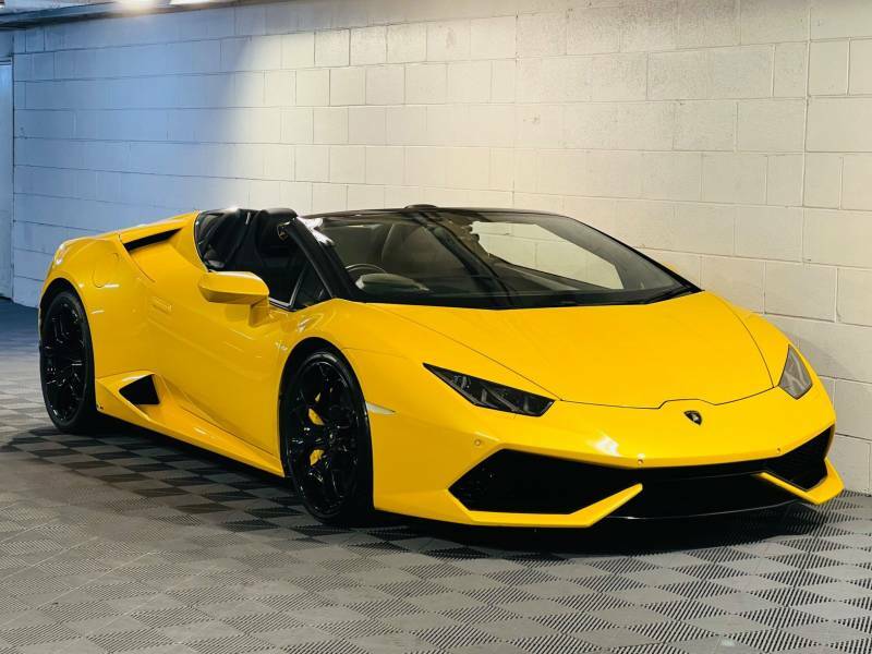 Lamborghini Huracan 5.2 V10 Lp 610-4 Spyder Ldf 4Wd Euro 6 Ss - Yellow