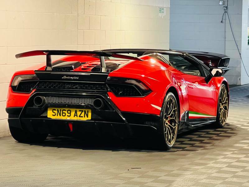 Lamborghini Huracan Lp 640-4 Performante Ldf - 2019 69 SN69AZN Red #4