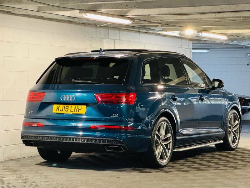 Audi Q7 3.0 Tdi Quattro Black Edition Tip - 2019 KJ19LNP Blue #4