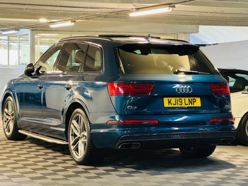 Audi Q7 3.0 Tdi Quattro Black Edition Tip - 2019 KJ19LNP Blue #3
