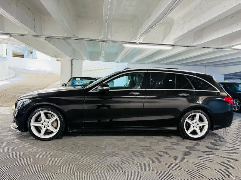 Mercedes-Benz C Class C250 Bluetec Amg Line Premium Plus - 2014 HV64XTW Black #2