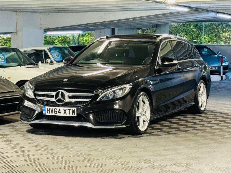 Mercedes-Benz C Class C250 Bluetec Amg Line Premium Plus - 2014 HV64XTW Black #6