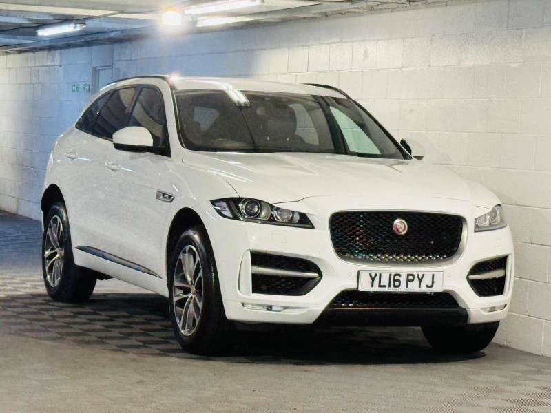 Jaguar F-Pace 2.0D R-sport Awd - 2016 16 White